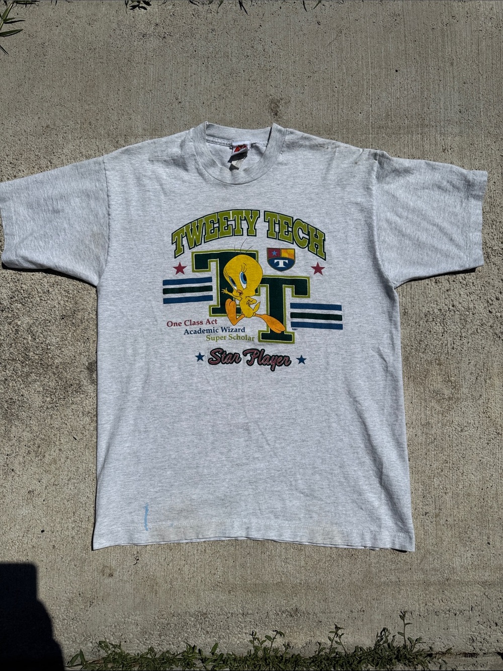 Vintage 97 Tweety Tech Graphic Tee